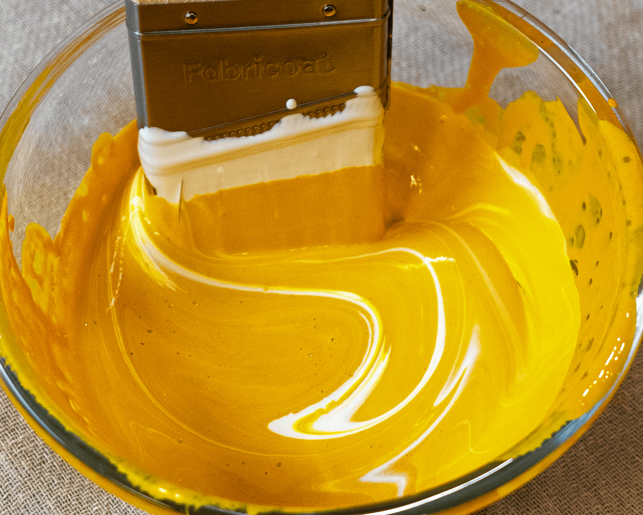 Fabricoat Mustard Yellow Fabric Paint