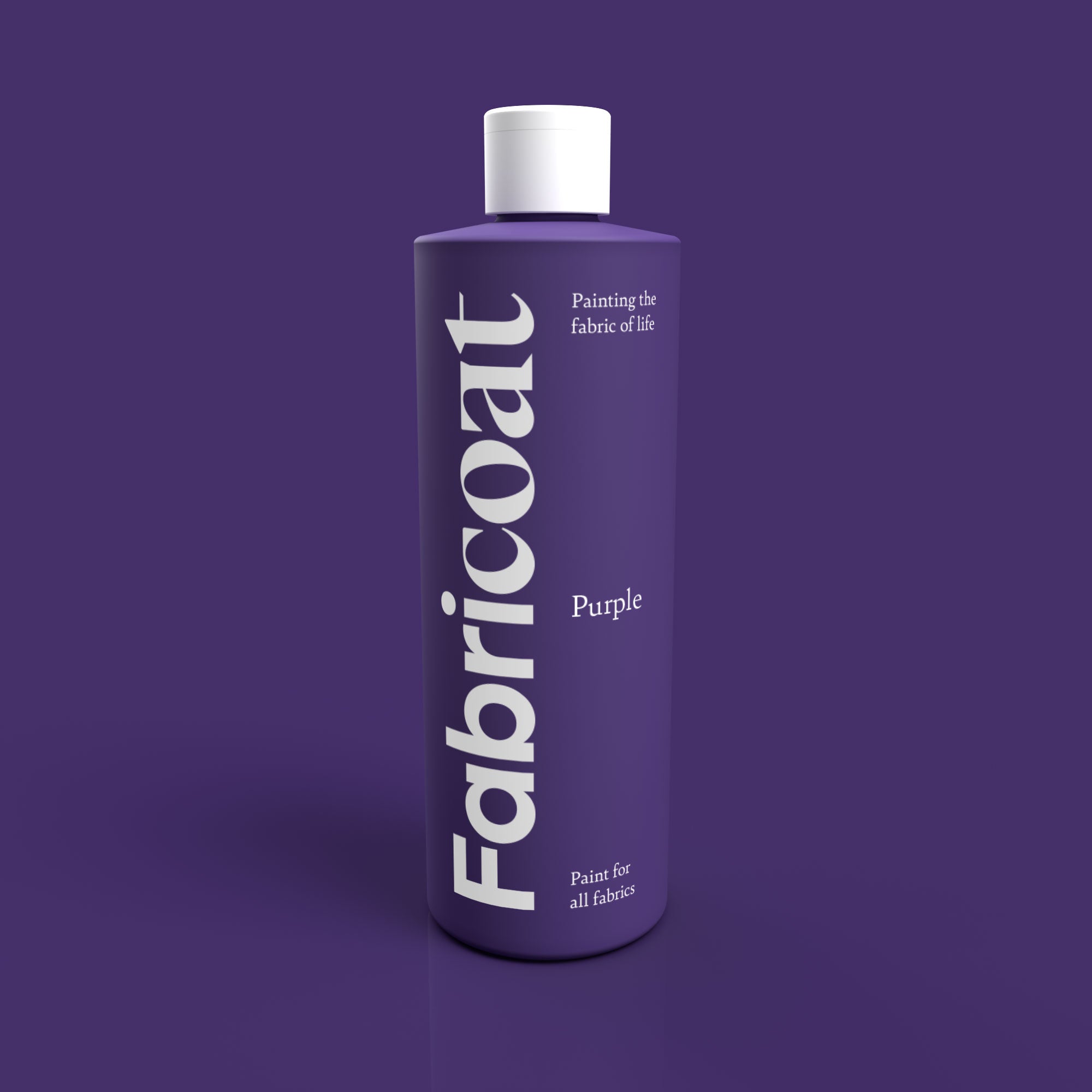 Fabricoat Purple Fabric Paint 500ml Bottle